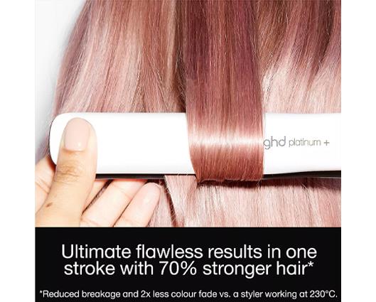 GHD Platinum+ Hair Straightener Gift Set - White