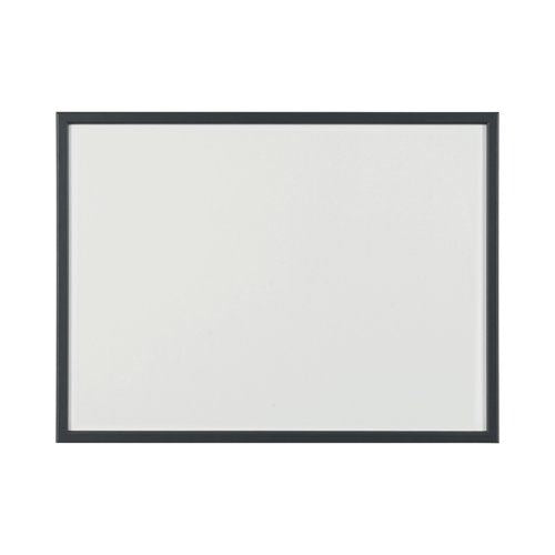 Bi-Office Basic Whiteboard Drywipe Surface Black Frame 60x45cm MP04001161