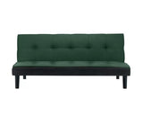 AURORA SOFA BED GREEN VELVET