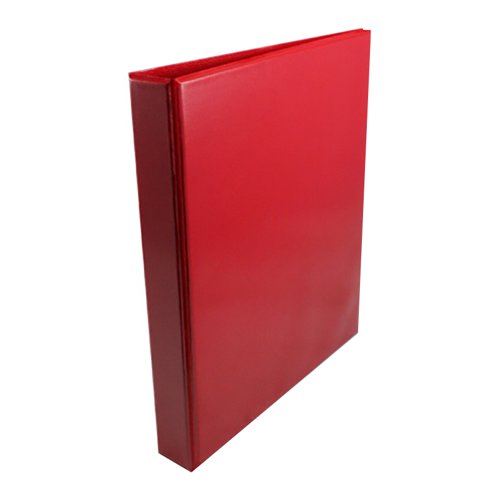 5 Star Office A4 Presentation Ring Binder Polypropylene 25mm 4D-Ring Red (Pack of 10)