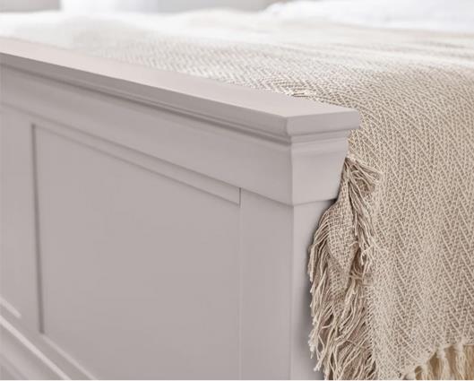 Clermont Bed Light Grey - King