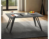 MARLOW COFFEE TABLE - BLACK MARBLE EFFECT