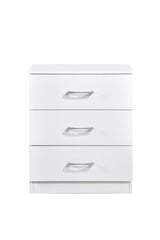 Highbury 3 Drawer Chest - White