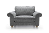 Ingrid Love Seat - Steel Grey