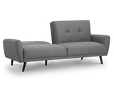 MONZA FABRIC SOFA BED - GREY