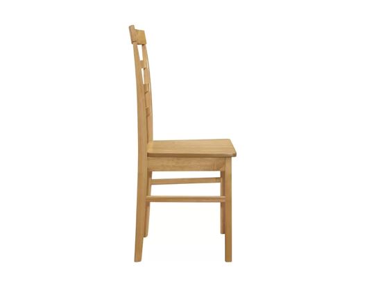 Upton Ladder Back Chair Oak - Pair