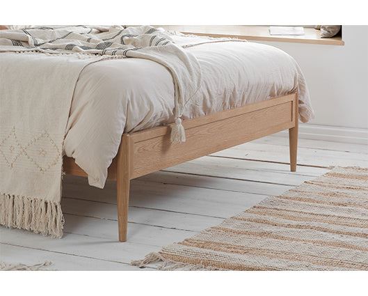 Leonie Double Bed - Oak