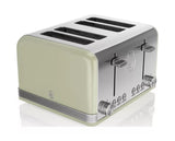4 Slice Retro Green Toaster