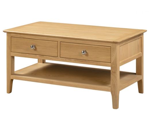 COTSWOLD COFFEE TABLE WITH 2 DRAWERS