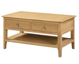 COTSWOLD COFFEE TABLE WITH 2 DRAWERS