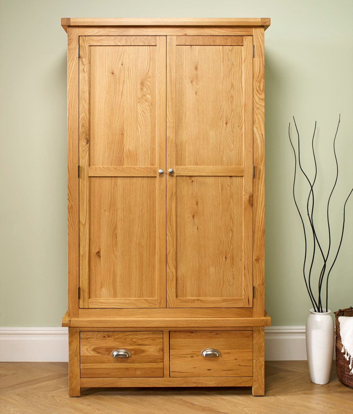 Woburn 2 Door 2 Drawer Wardrobe