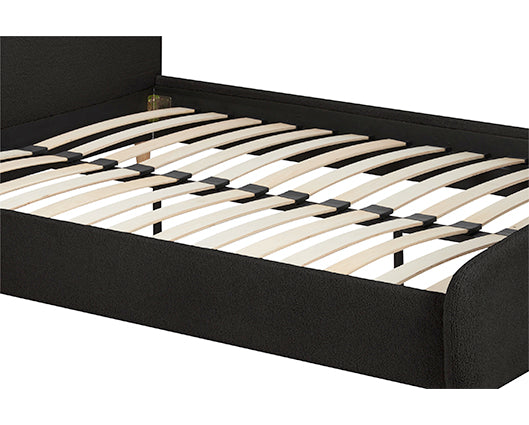 Otley King Bed - Charcoal