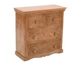 Artwork Mango Wood Chest Of Drawers