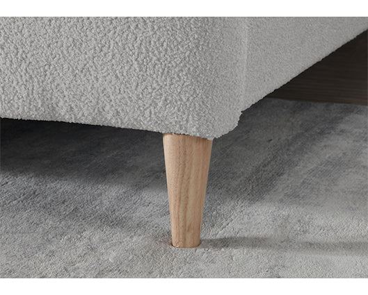 Otley Double Bed - Dove Grey