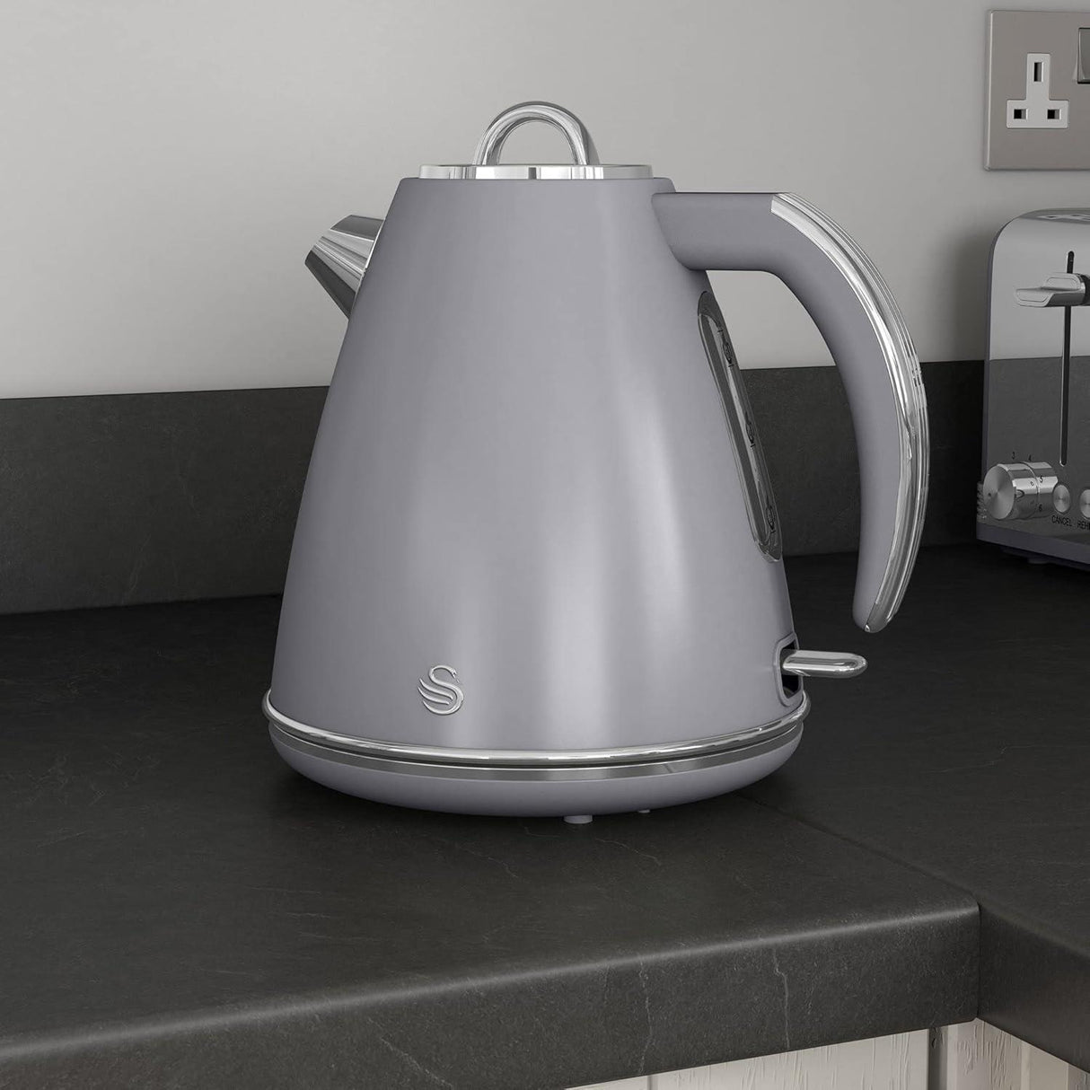 1.5 Litre Grey Jug Kettle 3KW
