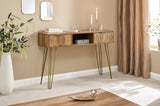 Orleans 2 drawer console desk mango