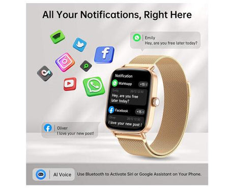 Smart Watch - Gold