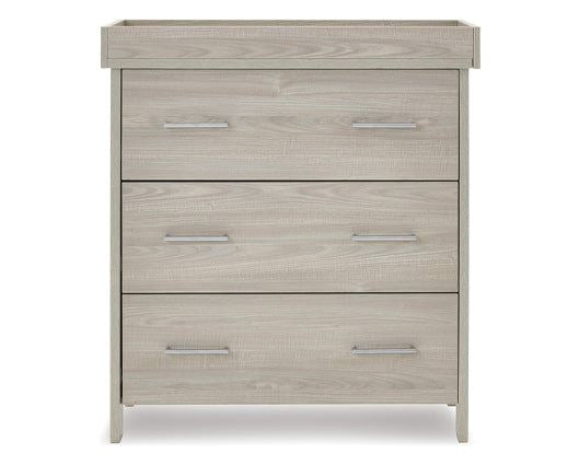 Nika Changing Unit - Grey Wash