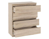 MALVERN 2 DOOR WARDROBE BEDROOM SET - SONOMA OAK EFFECT