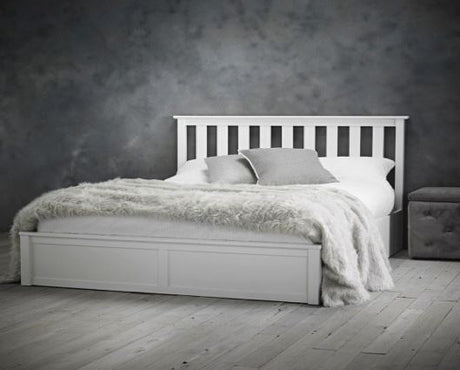 Oxford Double Bed - White