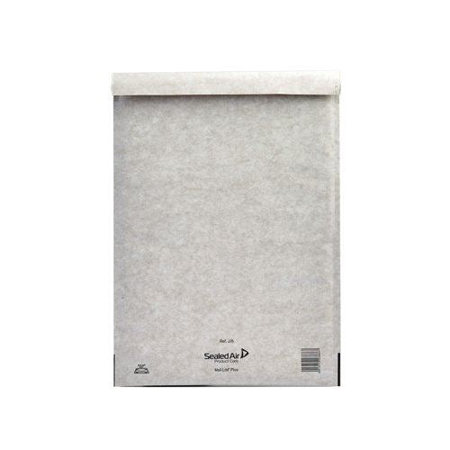 Mail Lite + Bubble Lined Size J&#47;6 300x440mm Oyster White Postal Bag (Pack of 50) MLPJ&#47;6