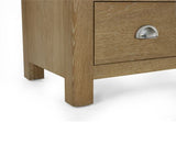 Memphis Limed Oak 3 Drawer Chest