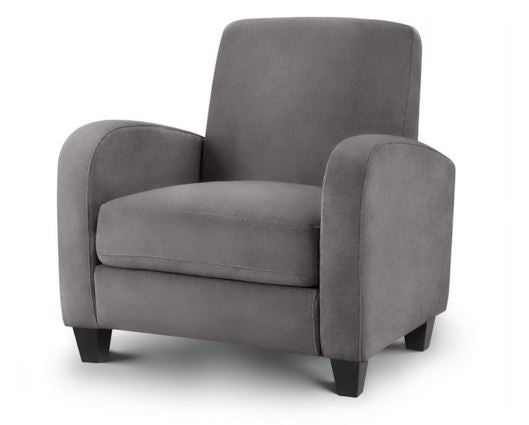 VIVO CHAIR IN DUSK GREY CHENILLE