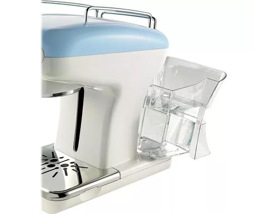 Ariete Manual Vintage Espresso Coffee Machine with Milk Frother - Blue