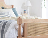 Geneva King Rattan Bed