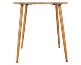 Barley Dining Table - Oak Veneer/Oak Effect