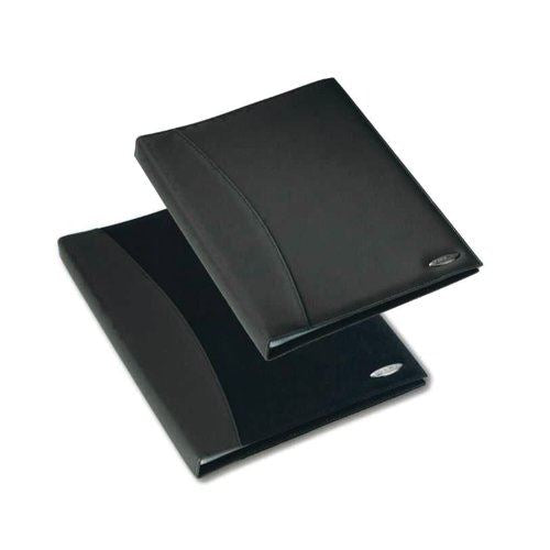 Rexel Soft Touch Smooth Display Book 24 Pocket A4 Black 2101185