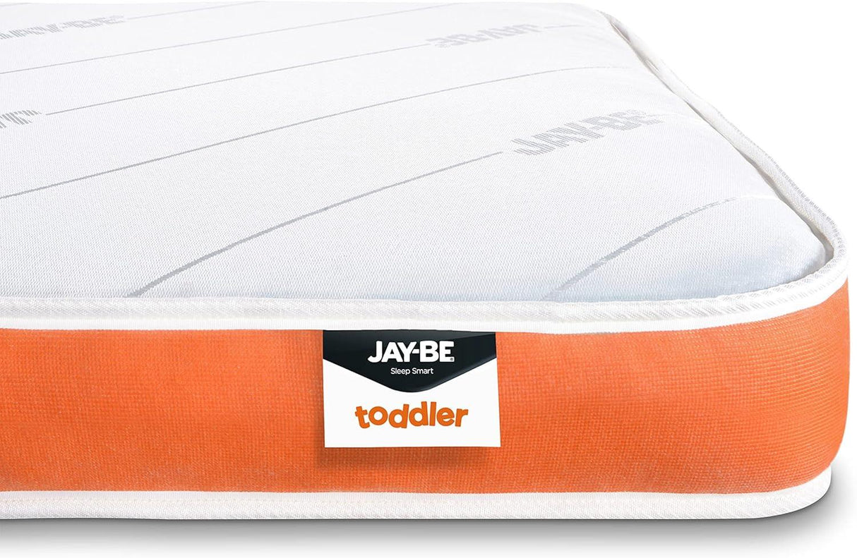 Jay-Be Toddler Foam Free Sprung Mattress - Suitable for 2+ years of age