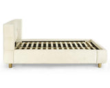 Oberon Boucle Bed Cream - King