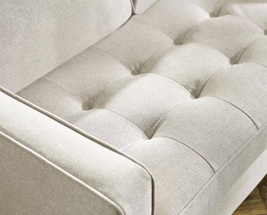Henrietta 3 Seater Sofa Beige