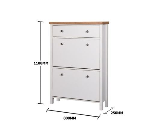 Astbury 3 Tier Shoe Cabinet