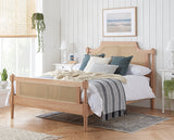 Geneva King Rattan Bed