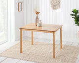 Cottesmore Dining Set with 4x Upton Chairs Oak