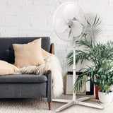 Igenix 16" Pedestal Fan White