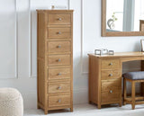 MALLORY 7 DRAWER NARROW CHEST
