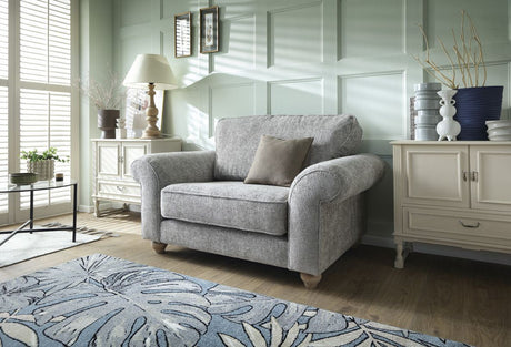 Ingrid Love Seat - Ash Grey