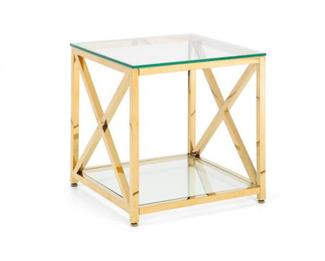 MIAMI LAMP TABLE - GOLD