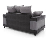 Dino 2 Seater- Black & Charcoal