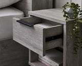 Bali 1 Drawer Bedside Grey Oak