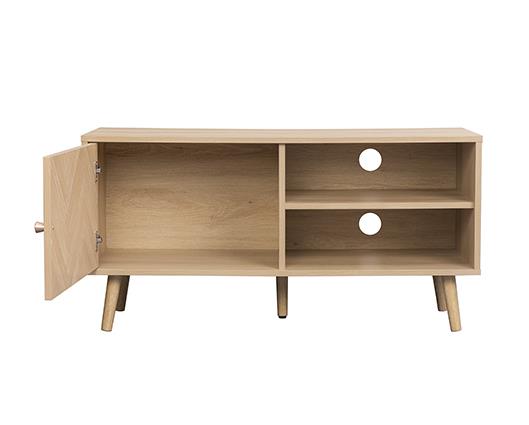 Herringford Small TV Unit - Oak