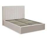 Aylen Ottoman Storage Bed Oatmeal - King
