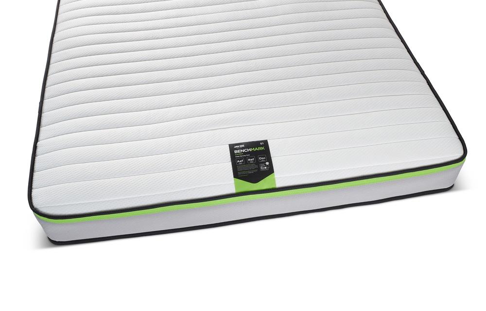 Jay-Be Benchmark S1 Comfort Eco Friendly Mattress - King