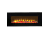 Sureflame WM-9331 Electric Wall Mounted Fire with Remote in Black, 42 Inch