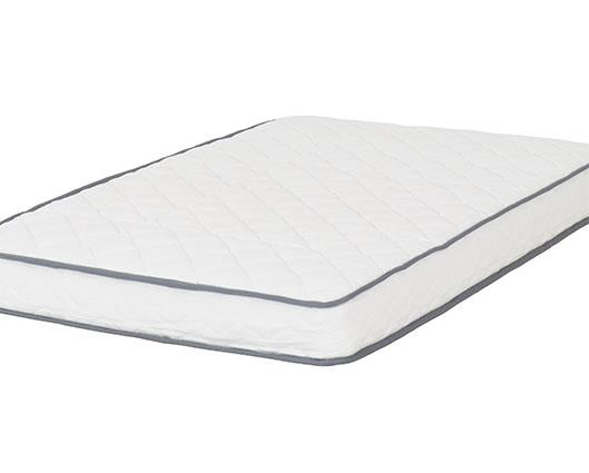YASMIN 4'6" ROLL UP MATTRESS 18CM (BONNEL SPRING) - WHITE