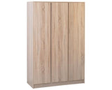 MALVERN 3 DOOR WARDROBE - SONOMA OAK EFFECT