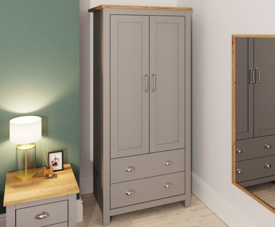 Lisbon 2 Door Wardrobe